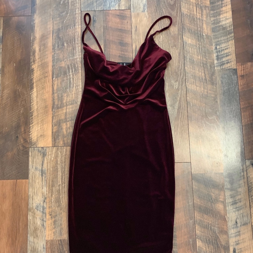 Velvet Bodycon dress